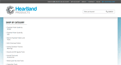 Desktop Screenshot of heartlandproducts.net